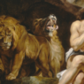 Daniel in the Lions' Den by Peter Paul Rubens. 1615