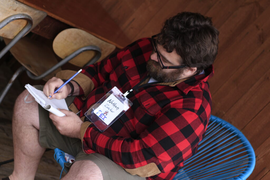 Balancing ministry, family, and learning, Nathan Zwicker is discovering new ways to integrate theory with practice while engaging with students from diverse church traditions.